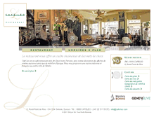 Tablet Screenshot of cafe-leo.com